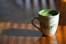 Coffee Peace Royalty Free Stock Images Coffee Peace Royalty Free Stock Images