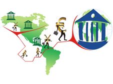 The Union Of The Banks. Stock Photos The Union Of The Banks. Stock Photos