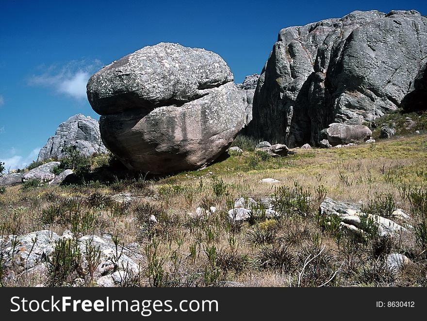 Giant Rocks in Andringitra National Park, Madagascar. Giant Rocks in Andringitra National Park, Madagascar