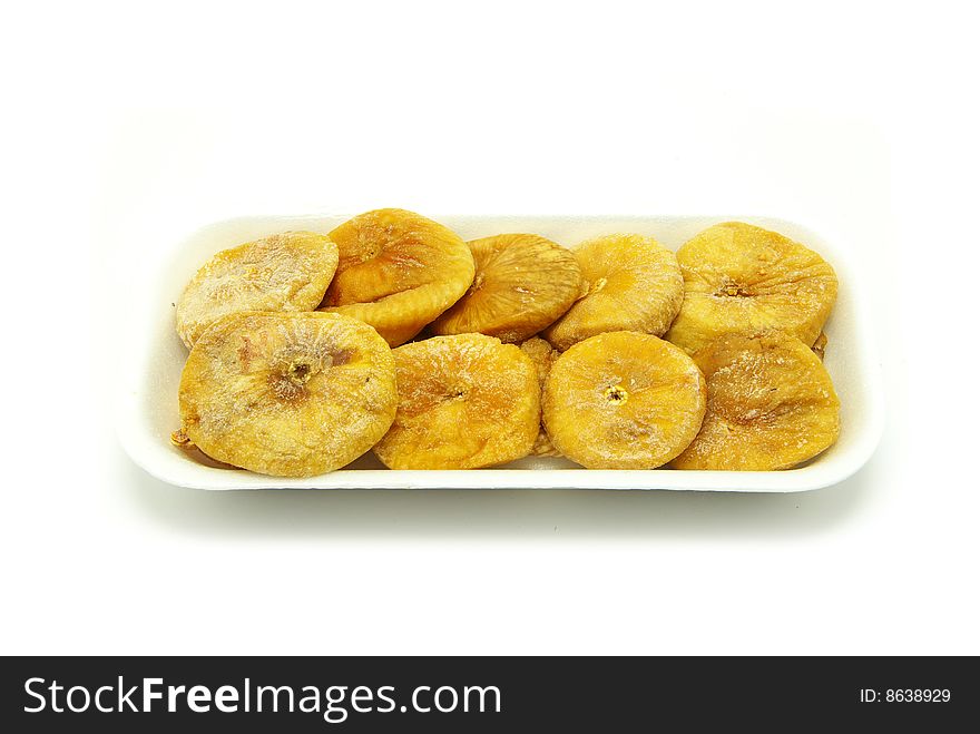 Fig fruits isolated on the white background