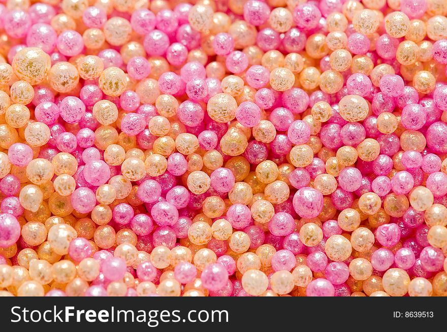 Bright background of colorful balls