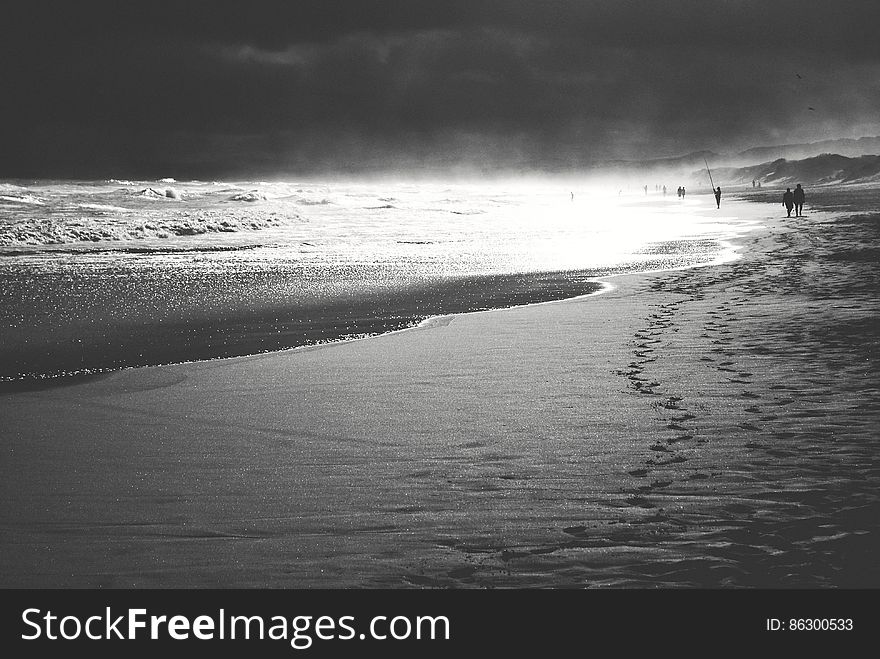 Walking On The Beach