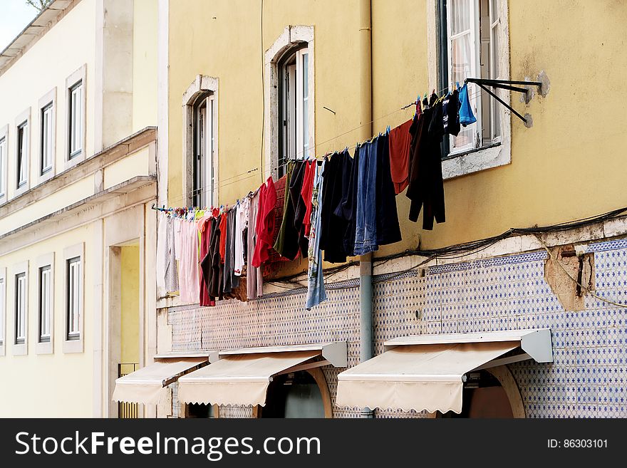 Laundry Hanging