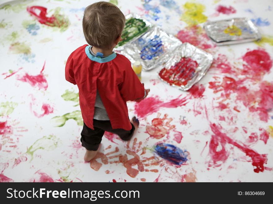 Kids Foot-Hand Painting