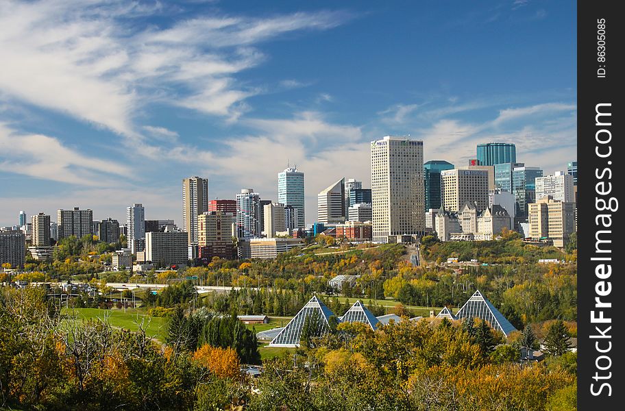 Downtown skyline Edmonton