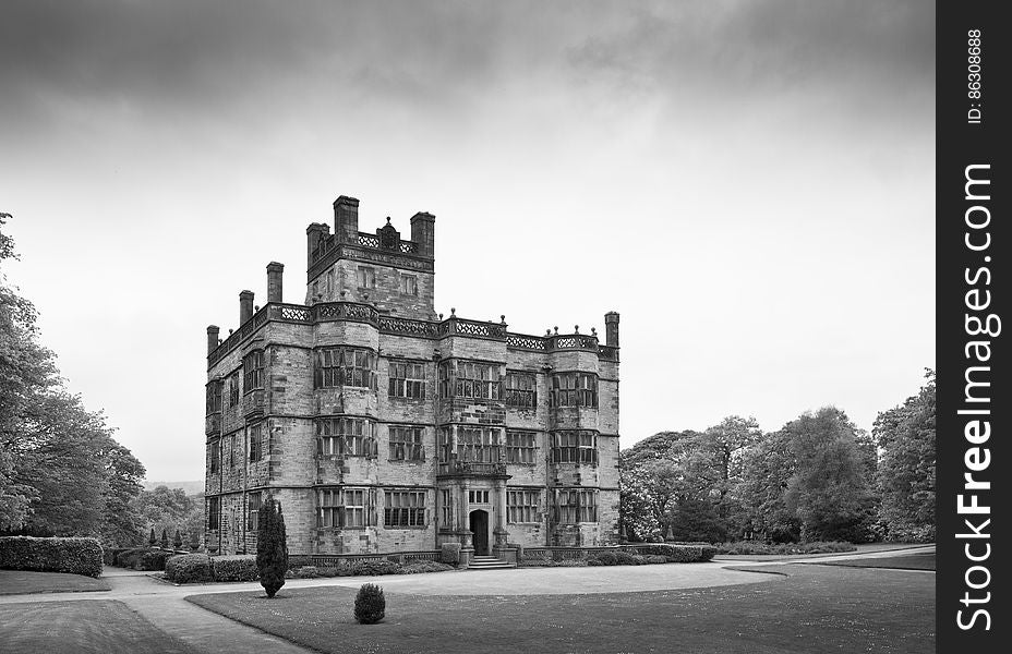 Here is a photograph taken from Gawthorpe Hall. Located in Burnley, Lancashire, England, UK.