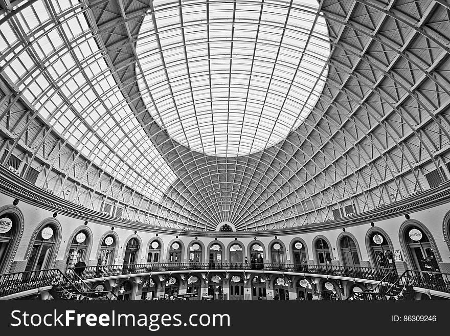 Here is an hdr photograph taken from Leeds Corn Exchange. Located in Leeds, Yorkshire, England, UK.