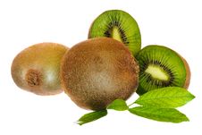 Kiwi Isolated On White Royalty Free Stock Photo Kiwi Isolated On White Royalty Free Stock Photo