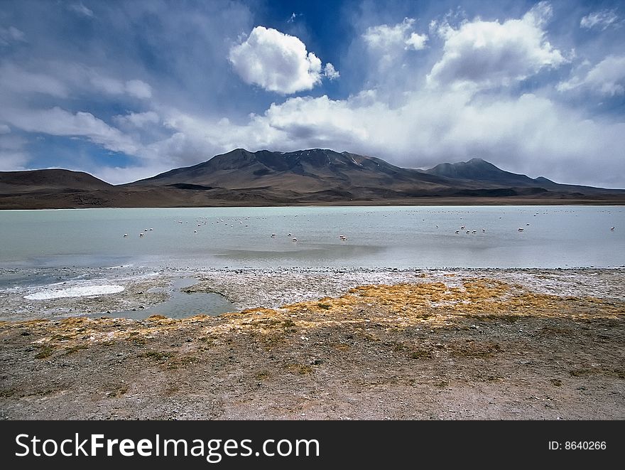 Landscape in the south west of Bolivia ,Bolivia. Landscape in the south west of Bolivia ,Bolivia