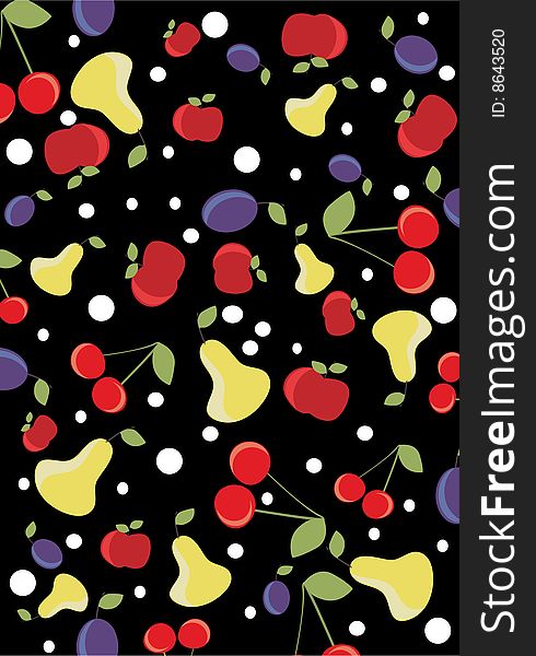 Seamless pattern with fruits,vector. Seamless pattern with fruits,vector