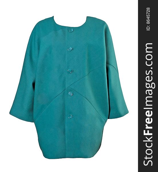 Green Dress Blouse Shirt Coat