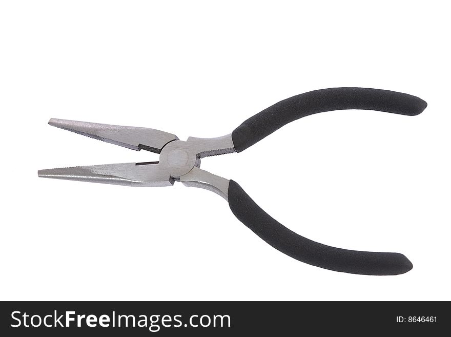Pliers Isolated Over White