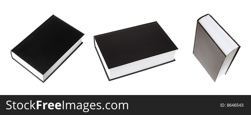 Book isolated on white background.