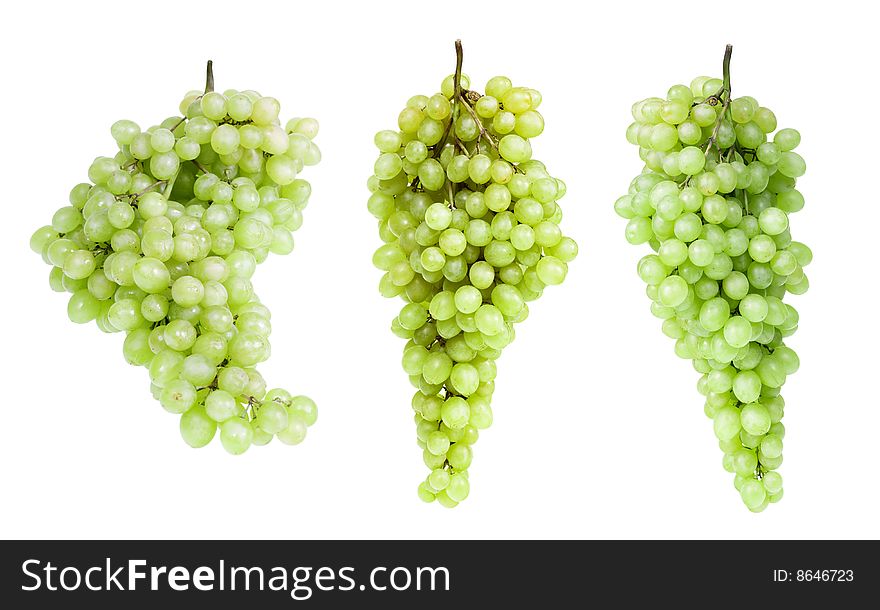 Grape isolated on white