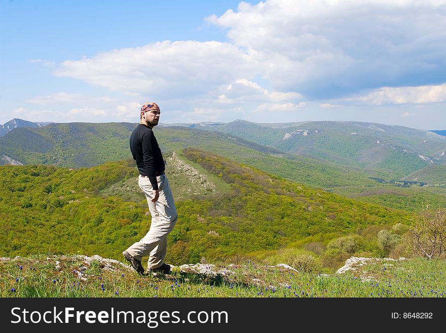 Hiking in the Crimea mountains