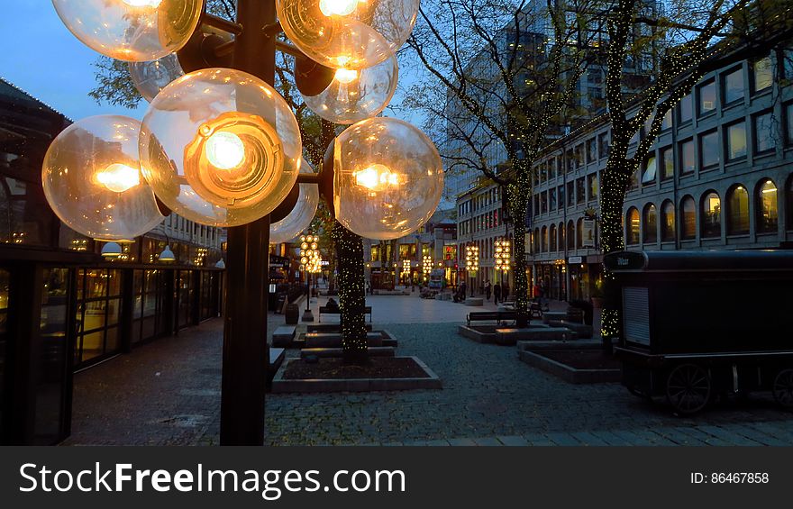 Lights at Faneuil Hall Marketplace