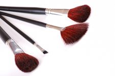 Cosmetic Brushes Stock Image