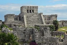 Tulum Ruins 1 Royalty Free Stock Photo Tulum Ruins 1 Royalty Free Stock Photo