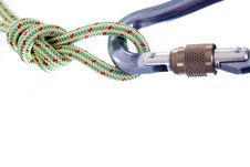 Climbing Rope Royalty Free Stock Image Climbing Rope Royalty Free Stock Image