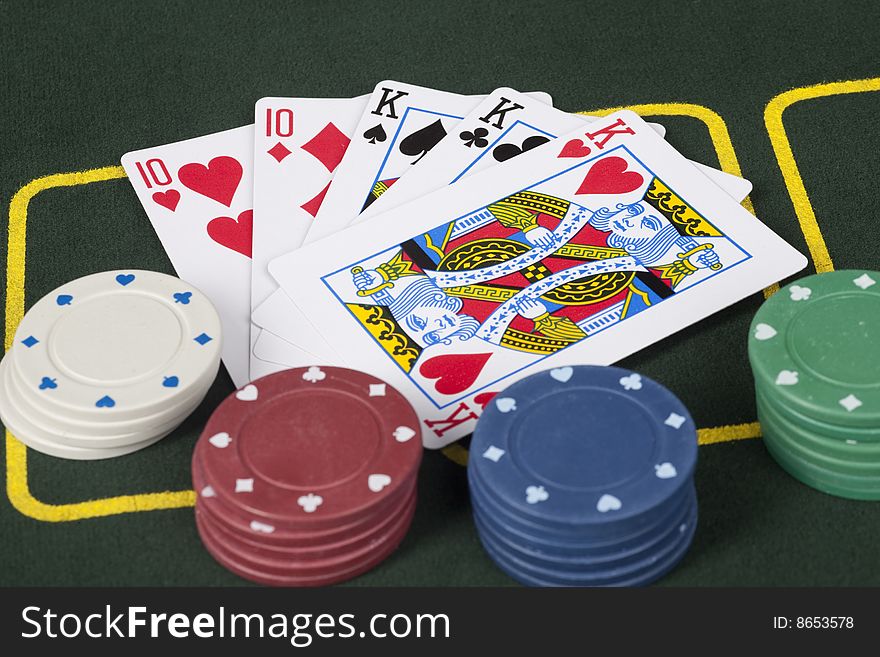 Full House Poker Hand
