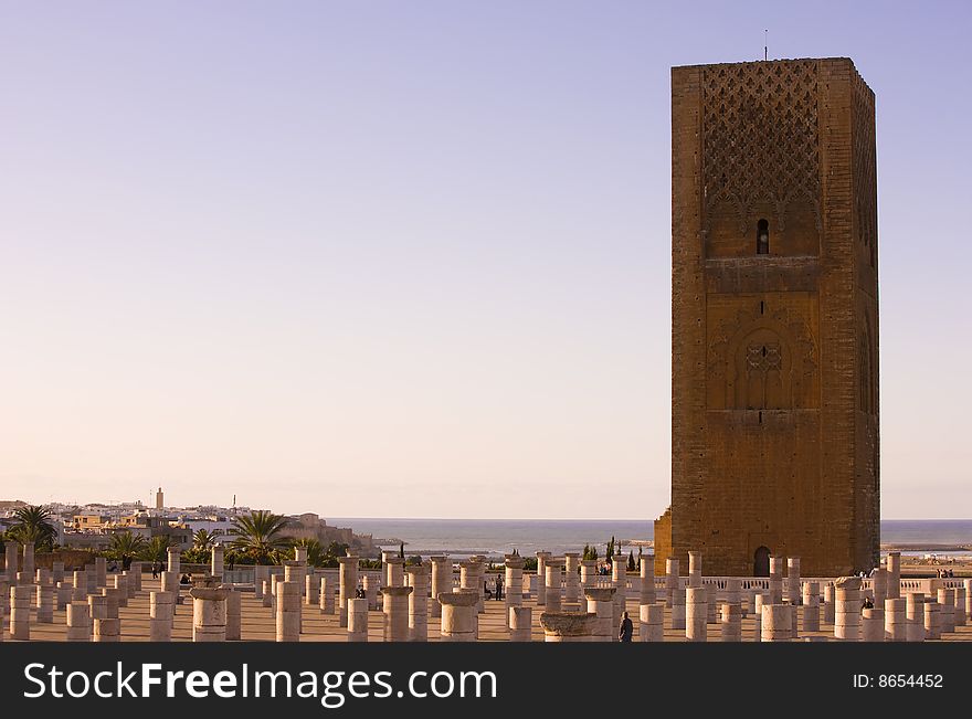 The Salomon tower in Rabat (Morocco's capital)