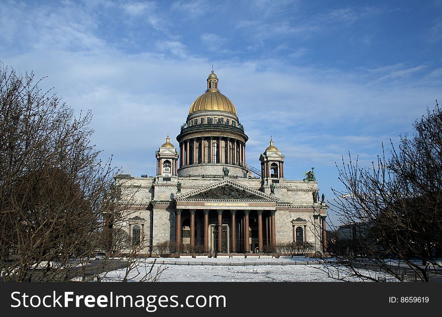 Isaakievsky cathedral in Saint Petersburg