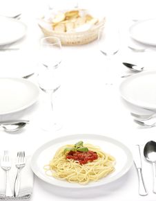 Pasta With Tomato Sauce Stock Photos Pasta With Tomato Sauce Stock Photos