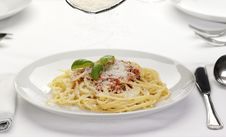 Pasta With Tomato Sauce Royalty Free Stock Photo Pasta With Tomato Sauce Royalty Free Stock Photo