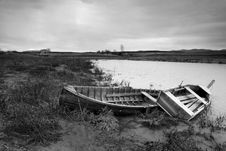 Old Wooden Boat Stock Photography Old Wooden Boat Stock Photography