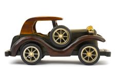 Wooden Toy Car Stock Image