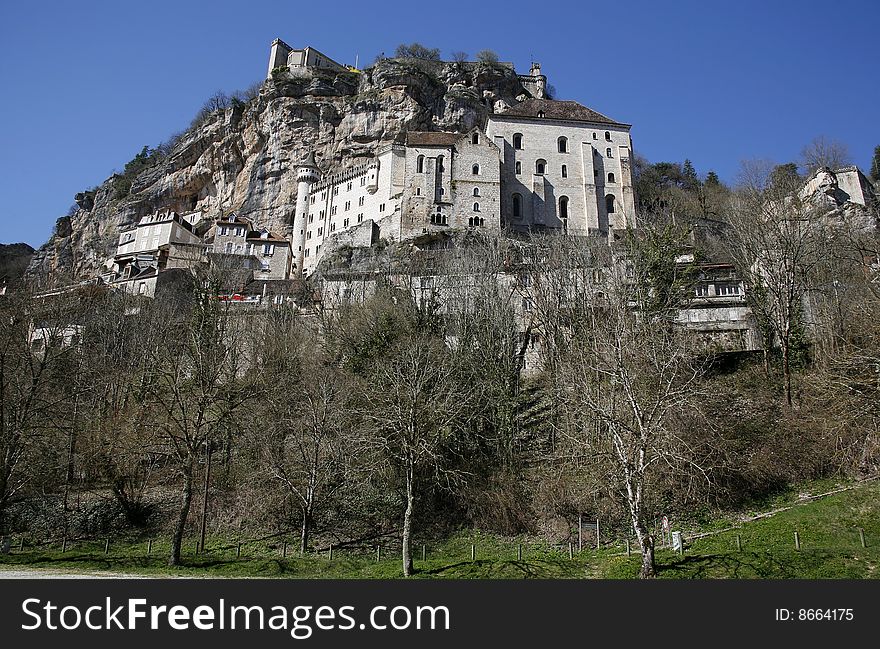 Rocamadour perched village