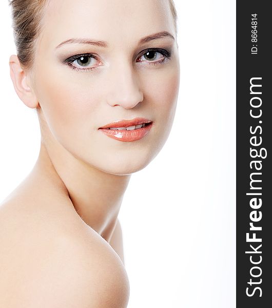 Female Face With Healthy Complexion