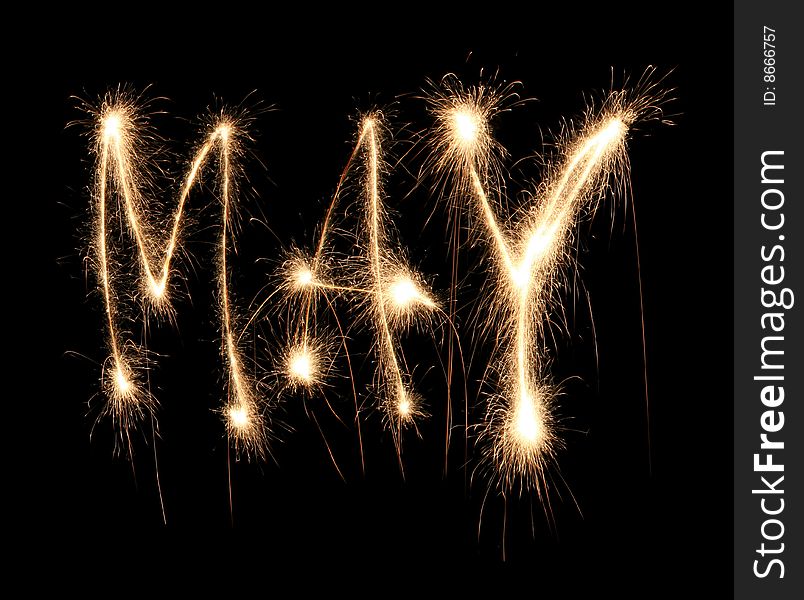 Month may sparkler