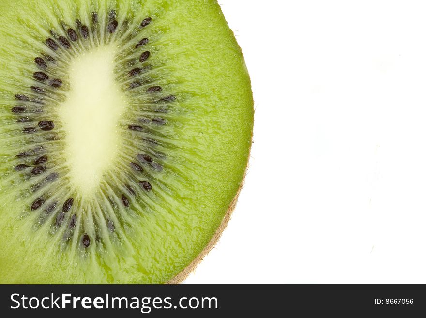A image of sliced kiwi fruit background