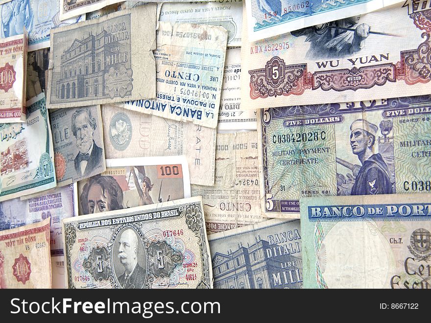 Banknotes From The World