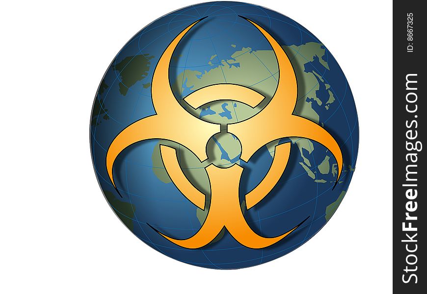 Toxic Bio Hazard Globe