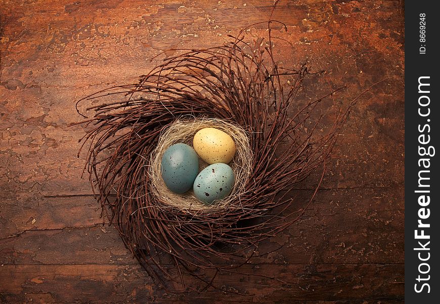 Eggs In A Nest