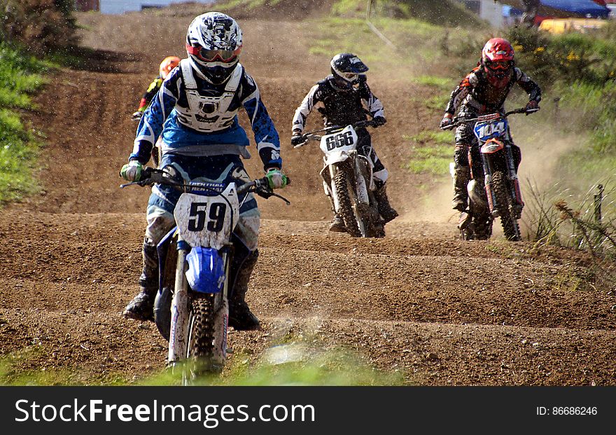 Motocross is a form of motorcycle racing held on enclosed off-road circuits. The sport evolved from motorcycle trials competitions held in the United Kingdom. Motocross is a physically demanding sport held in all-weather conditions. Motocross is a form of motorcycle racing held on enclosed off-road circuits. The sport evolved from motorcycle trials competitions held in the United Kingdom. Motocross is a physically demanding sport held in all-weather conditions.