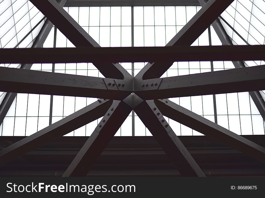 The support beams in the ceiling of the Francis Ford Coppola Winery in the wine country of Sonoma County, California on December 28, 2015. Dedicated to the public domain with a CC0 license. The support beams in the ceiling of the Francis Ford Coppola Winery in the wine country of Sonoma County, California on December 28, 2015. Dedicated to the public domain with a CC0 license.
