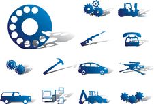 97A. Machines And Technologies Royalty Free Stock Image