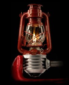 Kerosene Lamp Royalty Free Stock Photography Kerosene Lamp Royalty Free Stock Photography