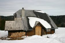 Serbian Mountain Ski House Stock Image Serbian Mountain Ski House Stock Image