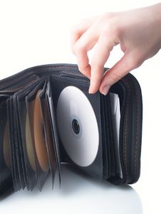Open Cd Case Royalty Free Stock Photos Open Cd Case Royalty Free Stock Photos