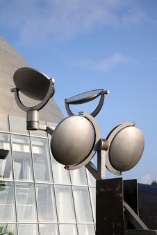 Satellite Dishes. Royalty Free Stock Images Satellite Dishes. Royalty Free Stock Images