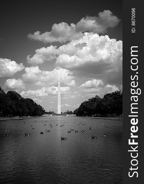 The George Washington memorial in Washington DC - 2008