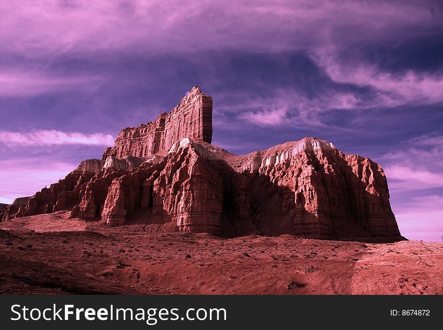 Early Sunrise i In goblin Valley State park. Early Sunrise i In goblin Valley State park