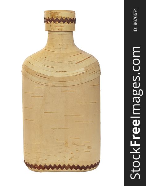 Wooden bottle