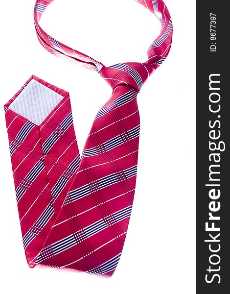 Red tie
