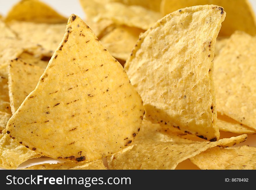 Corn chips in the capacity of background. Corn chips in the capacity of background.
