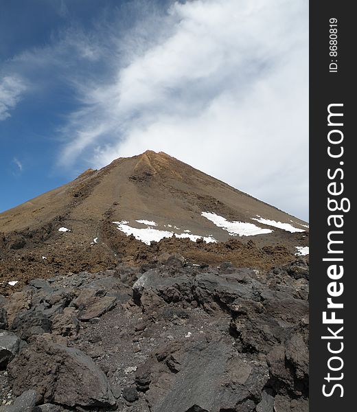 Volcano Teide in Tenerife (Spain)